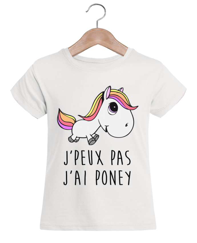 T Shirt Femme Stella Loves Je Peux Pas J Ai Poney FRENCHUP MAYO