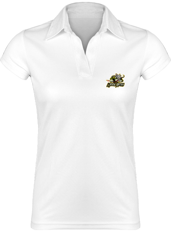 Polo femme broderie