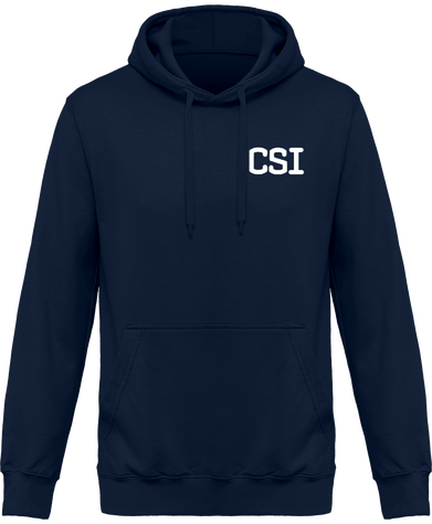 Sweat à Capuche Mixte Personnalisé CSI