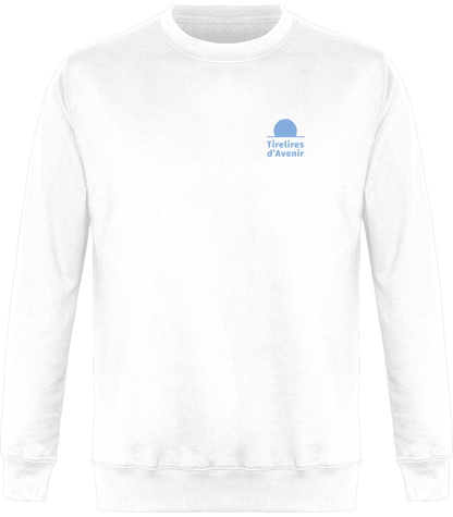 Sweat-Shirt Col Rond - Logo Bleu brodé - Choix multicolores