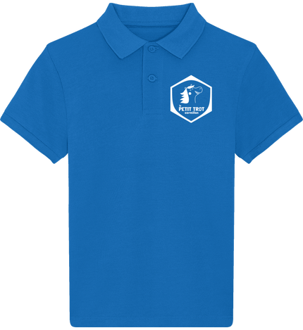 Polo enfant pour frimer un peu avec logo et texte