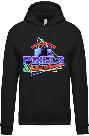 Sweat-Shirt Adulte Homme Pixels et Vieilles Manettes 1st Edition !