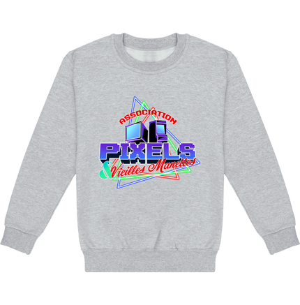 Sweat-Shirt Enfant Pixels et Vieilles Manettes 1st Edition !