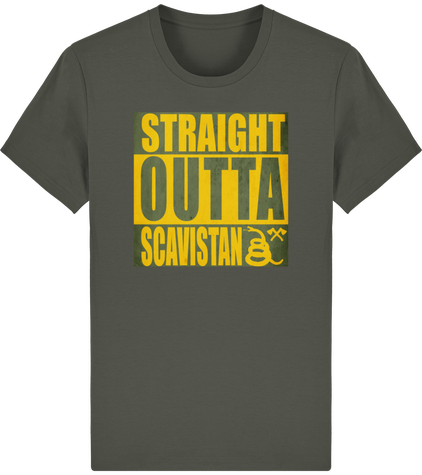 Straight outta scavistan t-shirt