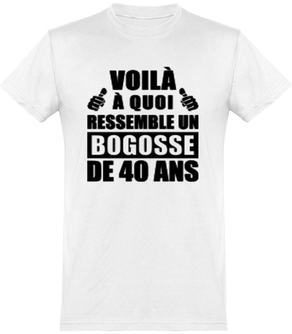 t-shirt idée cadeau 40 ans