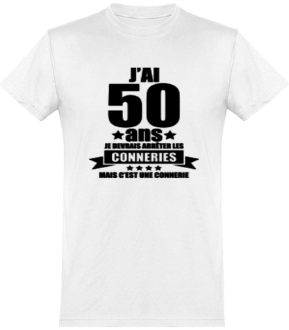 T-shirt 50 ans 