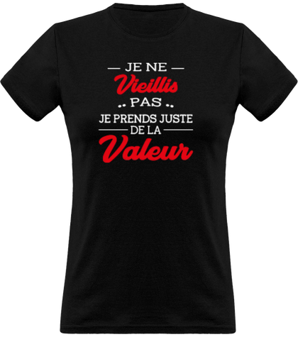 T-shirt femme anniversaire 