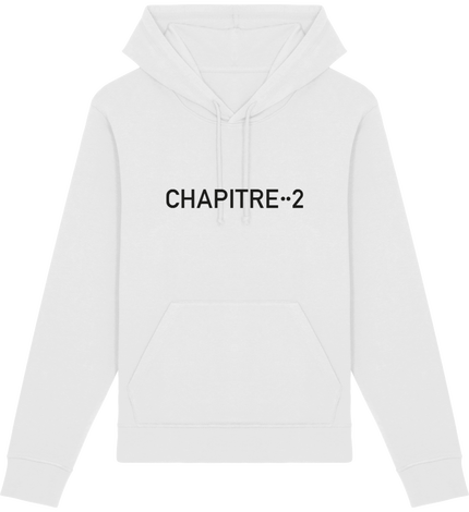 - Sweat-Shirt Capuche - Logo Noir brodé - Choix multicolores 