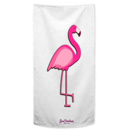 Serviette de plage Flamant 