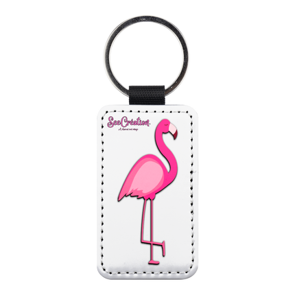 Porte clef Flamant