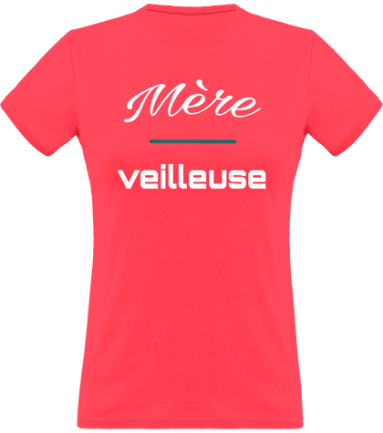 T-shirt mère veilleuse. Fête des mères