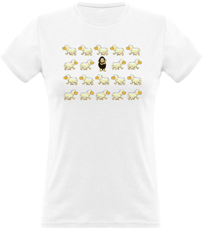 T-shirt femme mouton