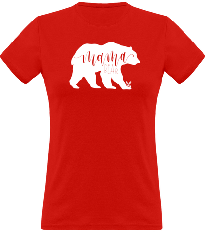 Maman ours t-shirt fête des mères drôle imprimé en France