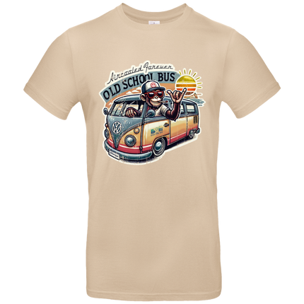 Tee-Shirt Homme -  Old School Bus 