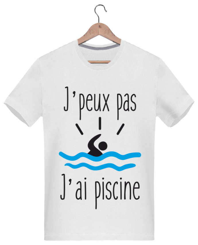 T-shirt Homme 180g J'peux pas j'ai piscine - Benichan - Tunetoo