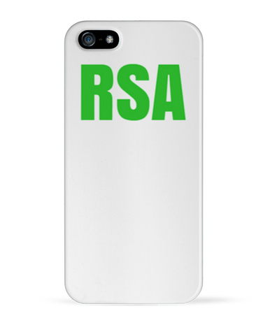 Coque 3D Iphone 5 RSA