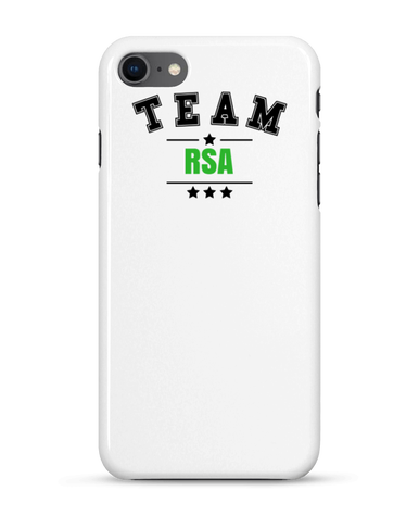 Coque 3D Iphone 8 - TEAM RSA