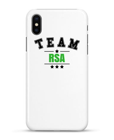 Coque 3D Iphone x - TEAM RSA