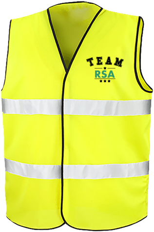 Gilet Jaune TEAM RSA