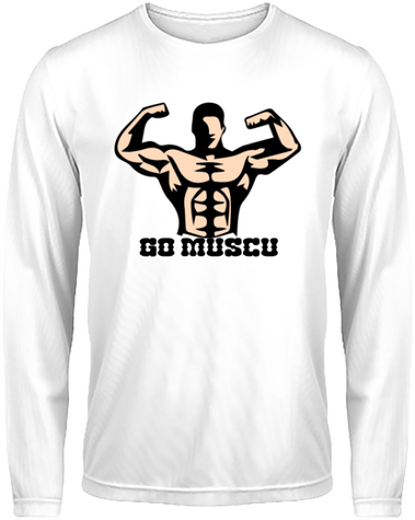 T-shirt sport manche longue homme Go muscu 