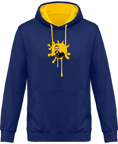 Sweat capuche avec illustration couverture