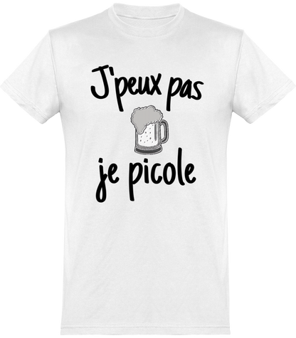 t-shirt drôle j'peux pas je picole versus j'peux pas j'ai apéro