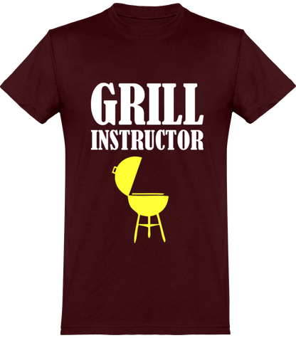 t-shirt drole grill instructor