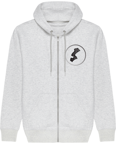 HOODIE HOMME ZIPPE ⎢ LOGO SEMAJ S ⎢ BW