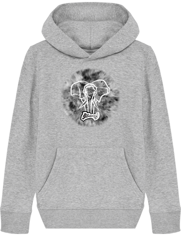 HOODIE ENFANT ⎢ ELEPHANT 01 ⎢ BW