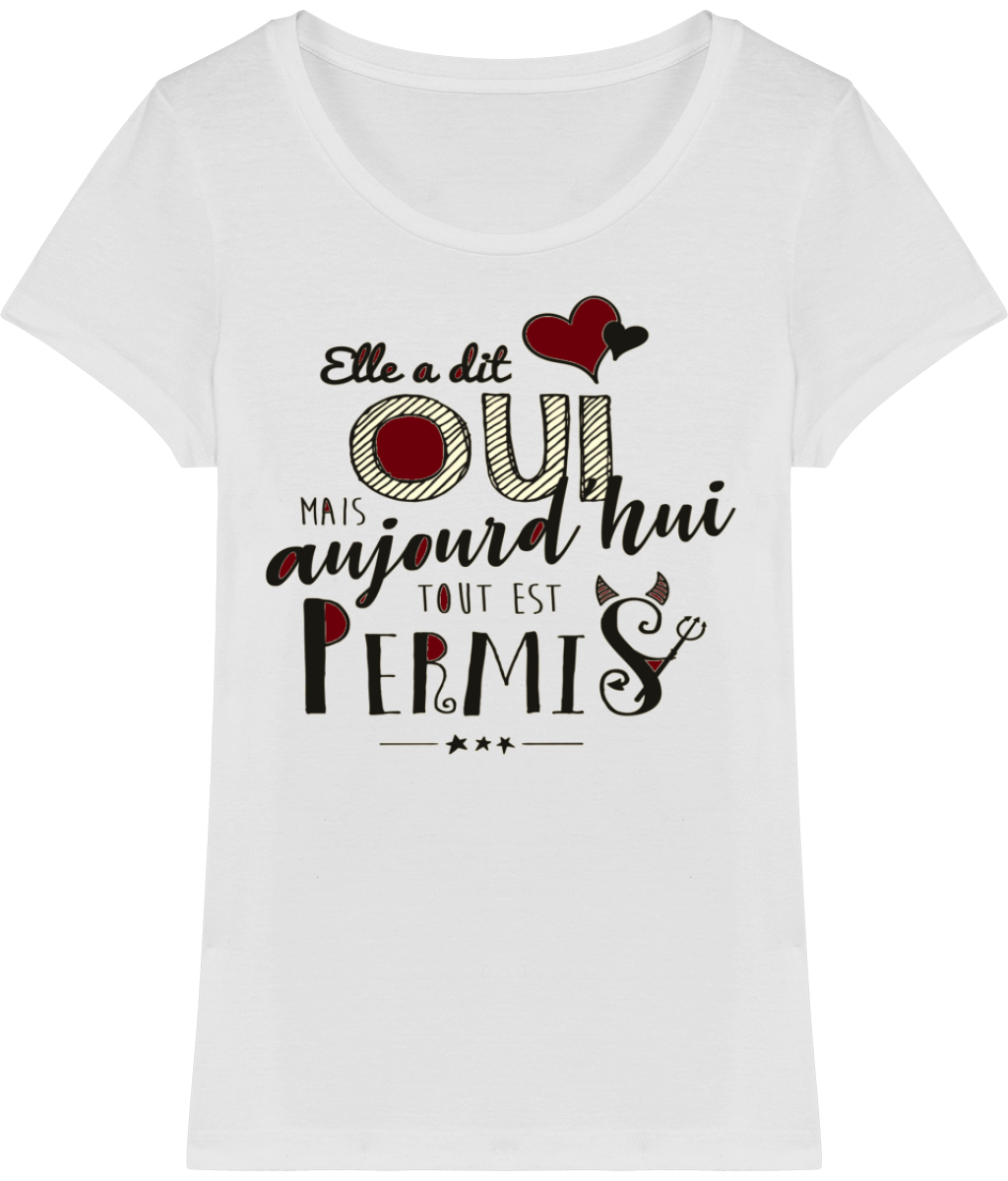 Tee shirt elle a best sale dit oui