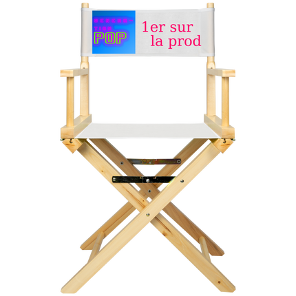 Chaise réalisateur offficielle de Générationpop.fr