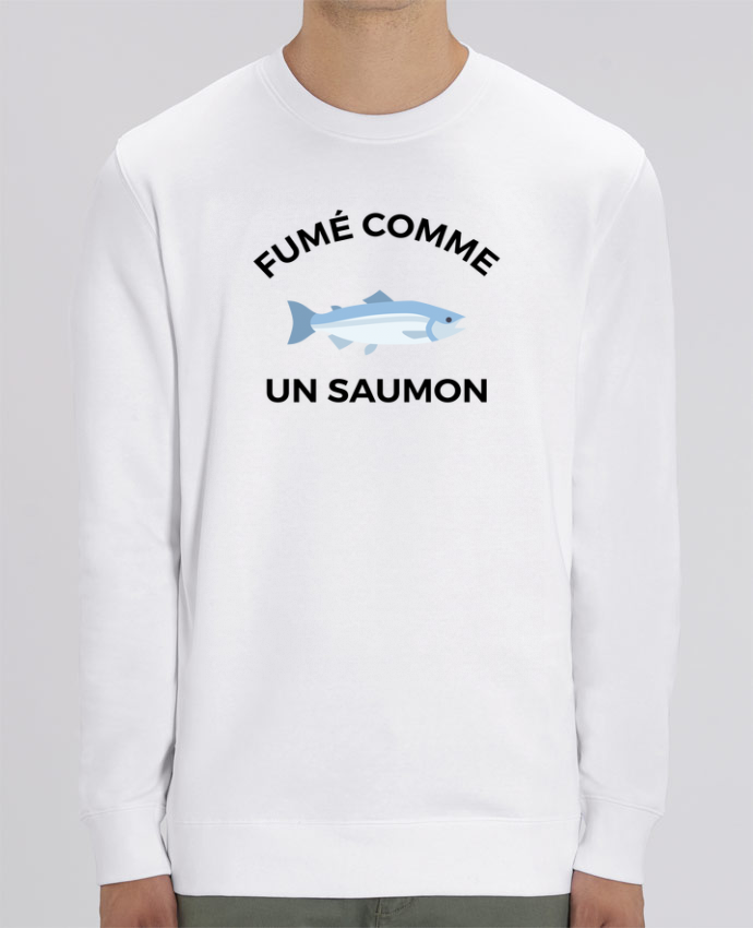 Sweat Col Rond Unisexe 350gr Stanley Changer Fume Comme Un Saumon Humour Tunetoo