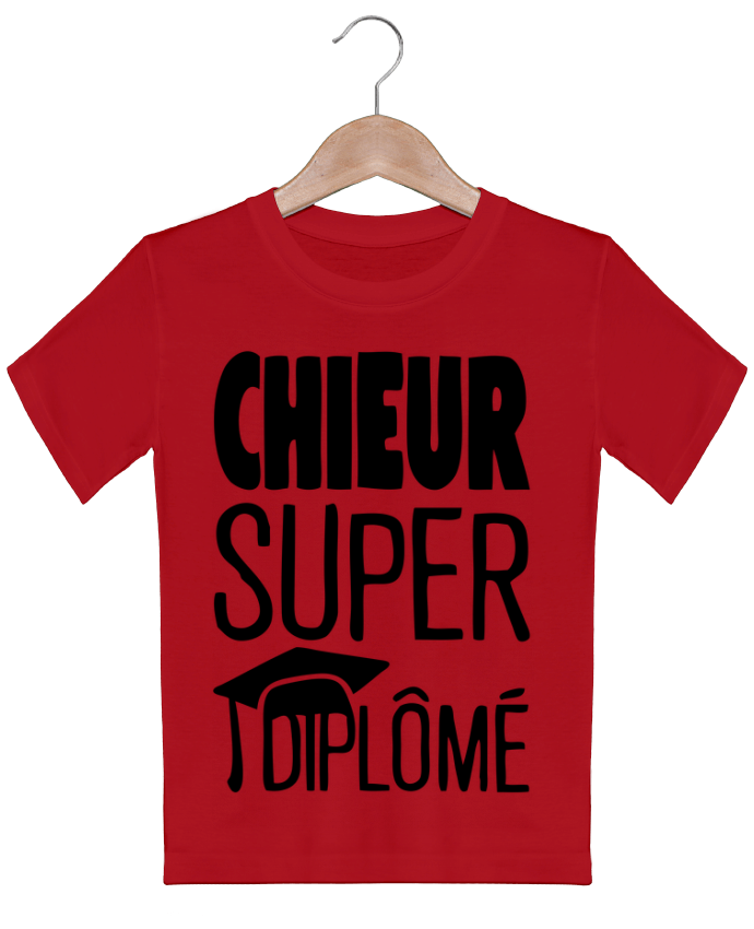 T Shirt Garcon Chieur Super Diplome Humour Citation Provocateur Achille