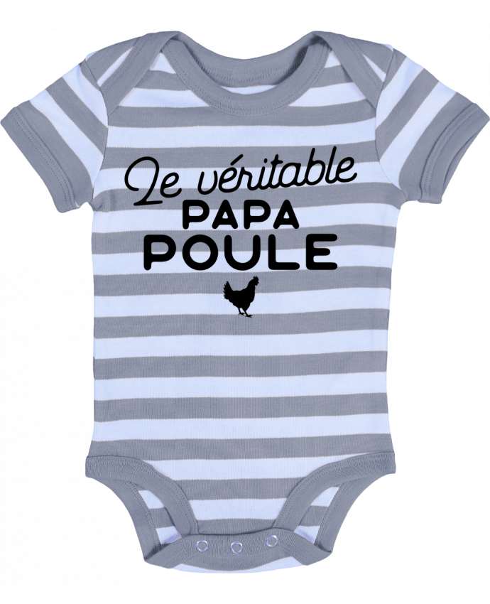 Body Bebe A Rayures Papa Poule Cadeau Noel Par Original T Shirt