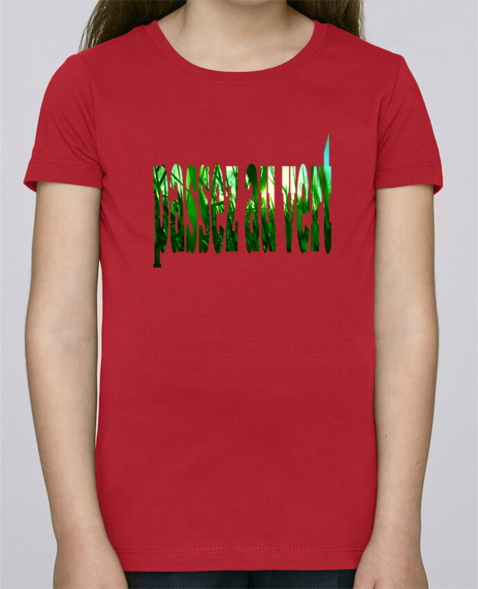 tee shirt vert fille