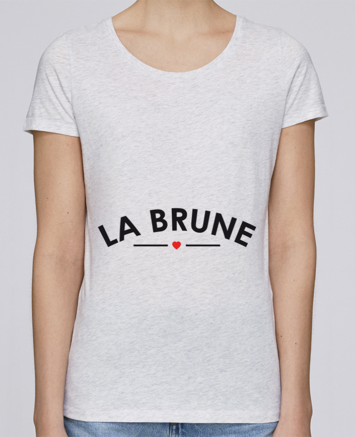 t shirt femme brun