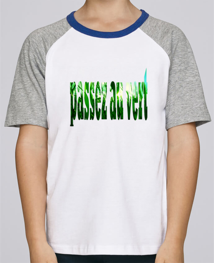 t shirt enfant verte