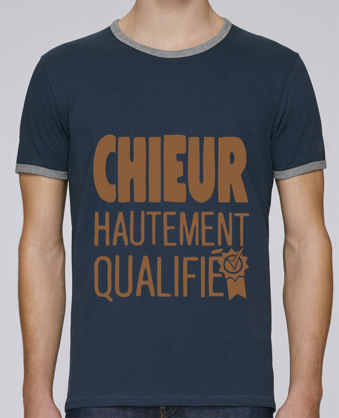 T Shirt Ringer Contraste Homme Stanley Holds Chieur Hautement Qualifie Citation Humour Provocateur Pour Homme 100 Coton Bio Tunetoo