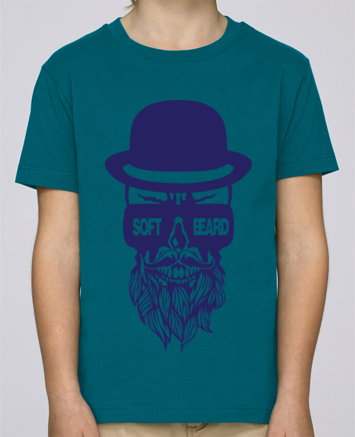 t shirt tete de mort barbe