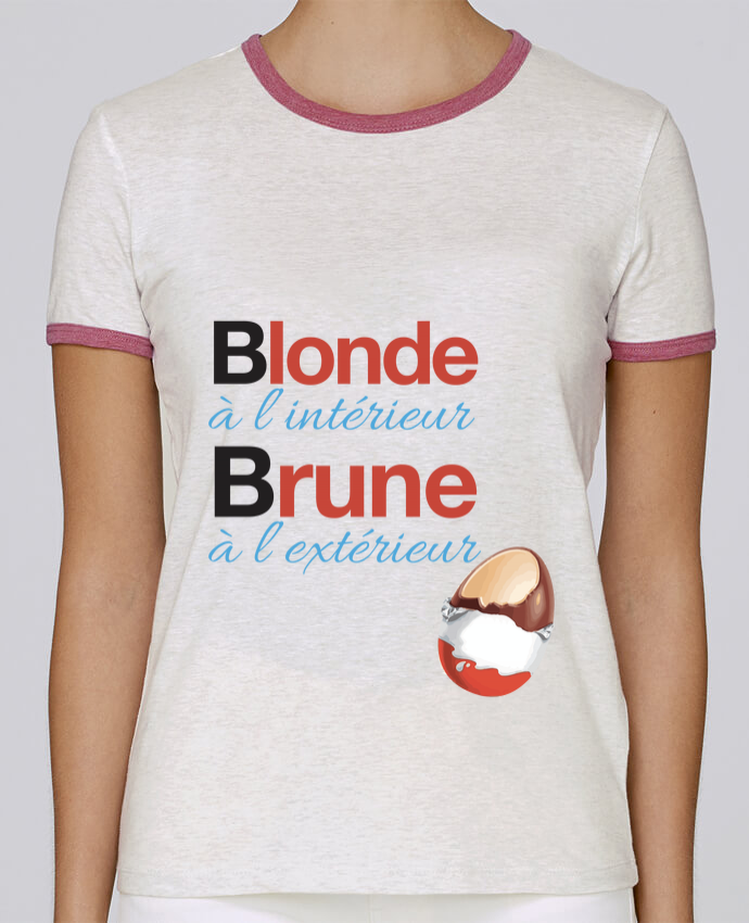 t shirt femme brun