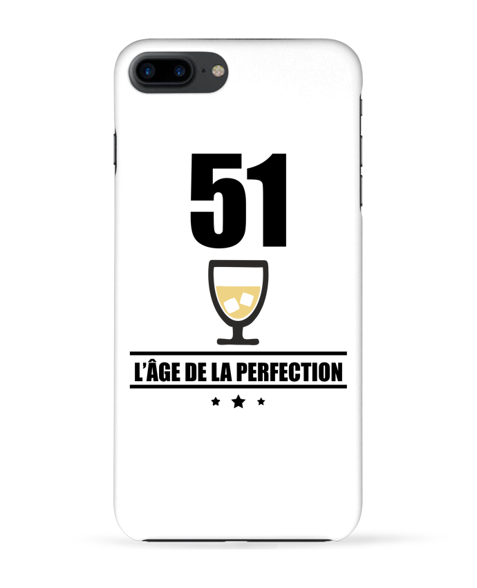 Coque 3d Iphone 7 51 Ans Age De La Perfection Pastis Anniversaire Benichan Tunetoo