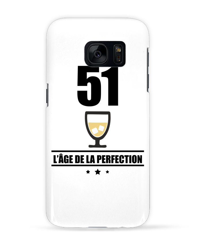 Coque 3d Samsung Galaxy S7 51 Ans Age De La Perfection Pastis Anniversaire Benichan Tunetoo