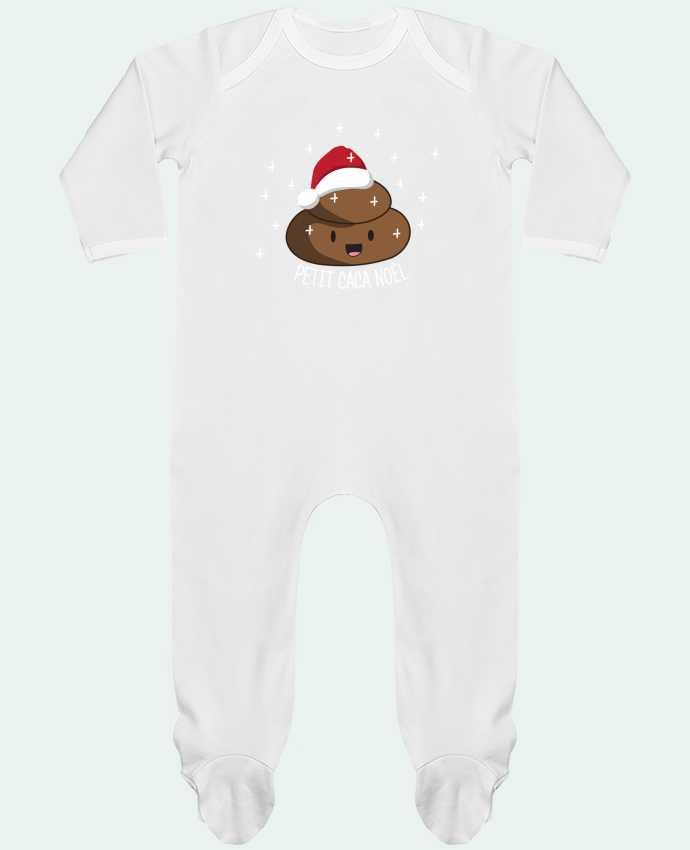 Pyjama Bebe Manches Longues Contraste Petit Caca Noel Tunetoo