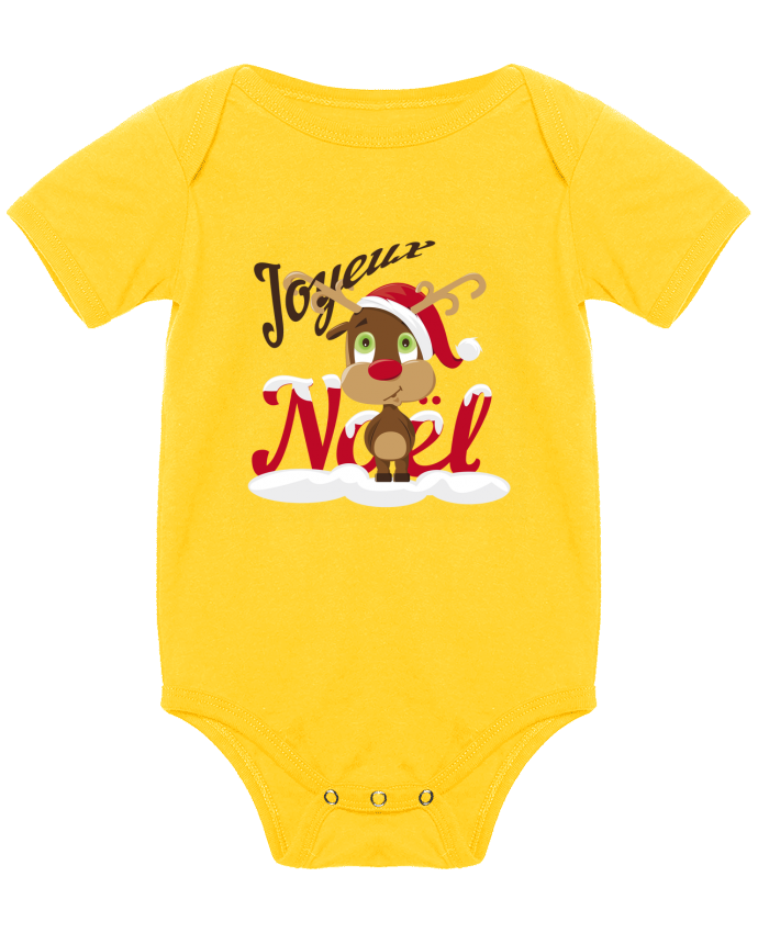 Body Bebe Renne Joyeux Noel Enfant Par Graphick Kids