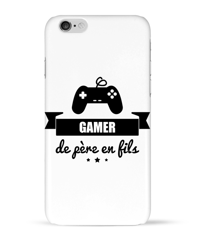 Coque 3d Iphone 6 Gamer De Pere En Fils Cadeau Gaming Gameur Benichan Tunetoo