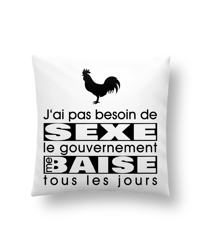 Coussin Synthétique Doux 41 X 41 Cm T Shirt Ras Le Bol Dit Avec Humour Par Boutikto