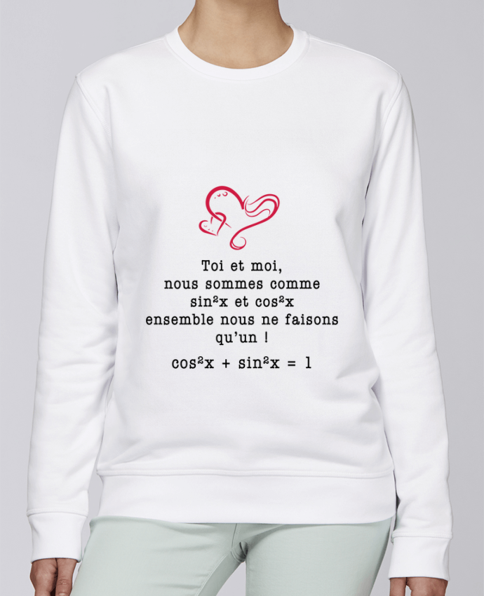 Sweat Col Rond Unisexe Stanley Stella Rise T Shirt Avec Une Intuitive Citation D Amour Boutikto