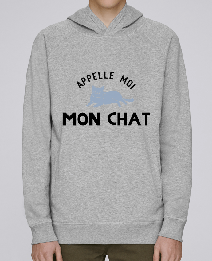 Sweat Capuche Homme Stanley Base Appelle Moi Mon Chat Tunetoo