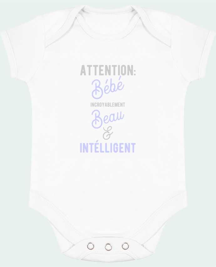 Body Bébé Beau et intélligent cadeau naissance bébé par Original t