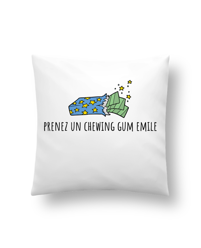 Coussin Synthetique Doux 41 X 41 Cm Prenez Un Chewing Gum Emile Citation Film La Cite De La Peur Mlle Coco